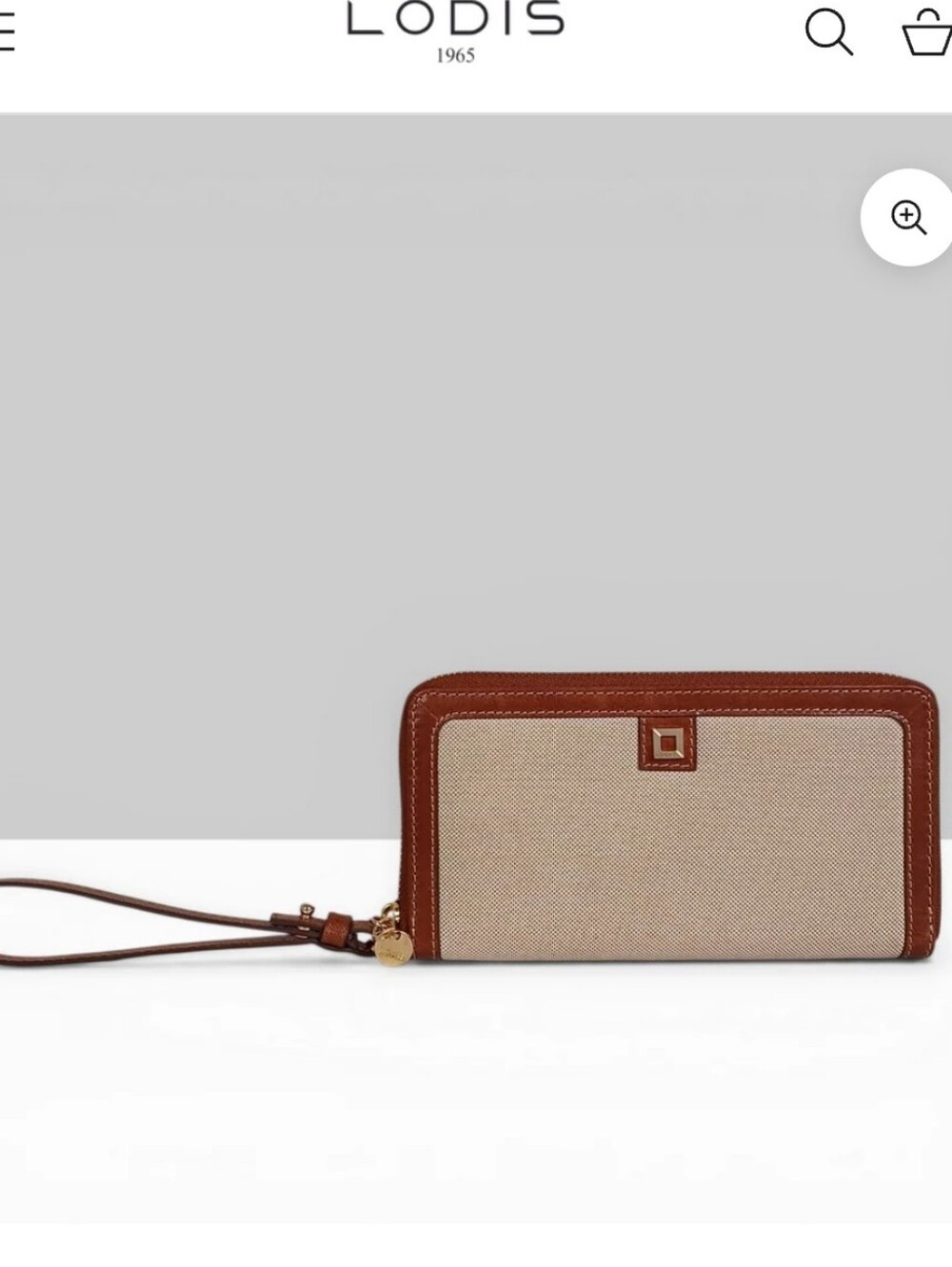 NEW Lodis Kiara Continental Zip Wallet
